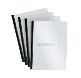 Q-Connect A4 Slide Binder/Cover Blk
