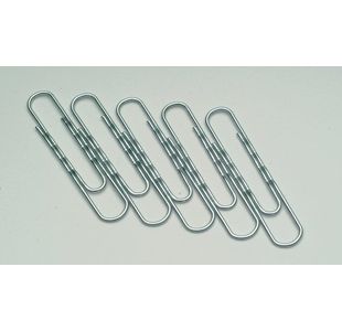 Q-Connect 50Mm Serrated Pclip Pk400