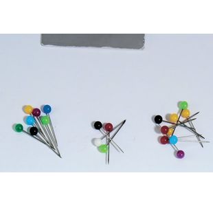 Q-Connect Assorted Map Pins Pk600