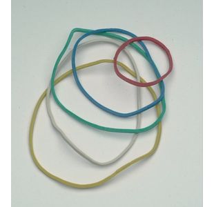 Q-Connect Rubber Bands 15Gm Ast Col