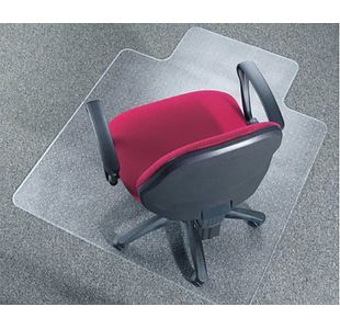 Q-Connect Chair Mat Studded Clear