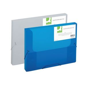 Q-Connect Elastic 25Mm Folder A4 Clr