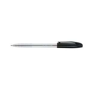 Q-Connect Stick Ballpoint Med Bk P20