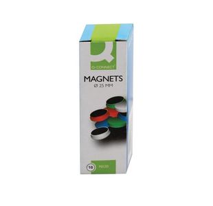 Q-Connect Magnet 25Mm Blue Pk10