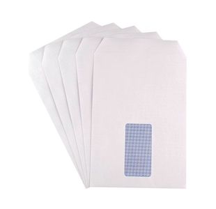 Q-Connect Envelopes C5 Window White