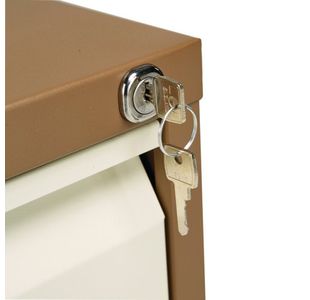 Jemini 4 Drw Filing Cab Coffee/Cream