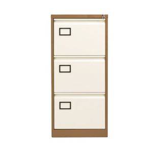 Jemini 3 Drw Filing Cab Coffee/Cream