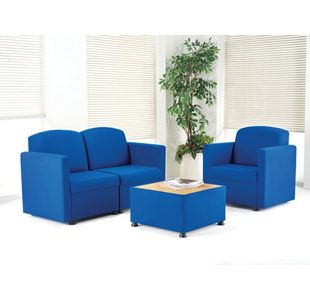 Arista Modular Reception Chair Blue
