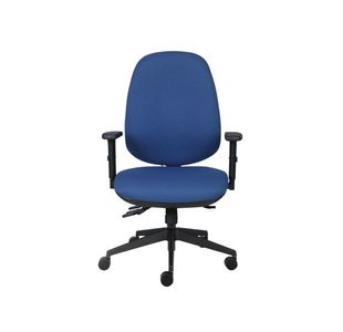 Cappela Rise Hbk Posture Chair Blue