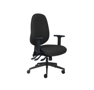 Cappela Rise Hbk Posture Chair Black