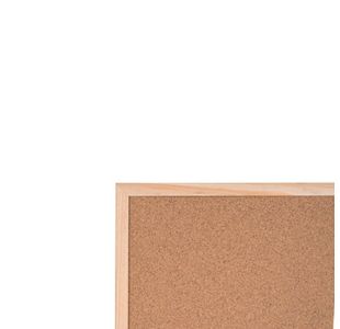 Q-Connect Cork Board Wooden Frame