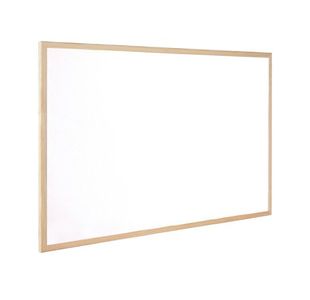 Q-Connect Whiteboard Wooden Frame