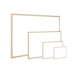 Q-Connect Whiteboard Wooden Frame