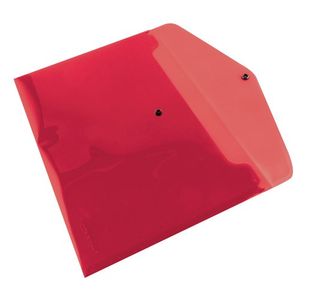 Q-Connect Doc Folder A4 Red Pk12