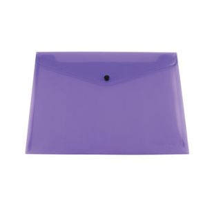 Q-Connect Doc Folder A4 Purple Pk12