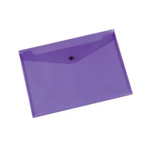 Q-Connect Doc Folder A4 Purple Pk12
