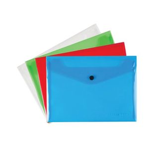 Q-Connect Doc Folders A5 Ast Pk12