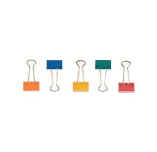 Q-Connect Foldback Clip Assrtd Pk10