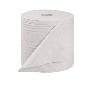 2Work Cfeed Roll 2-Ply 150M Wht Pk6
