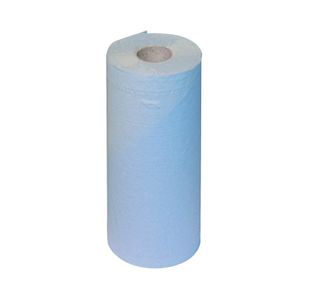 2Work Hyg Roll 2-Ply 20In Blue Pk12
