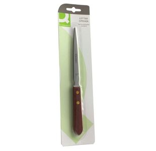 Q-Connect Letter Opener Wooden Hndle