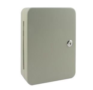 Q-Connect Pearl Grey 48-Key Cabinet