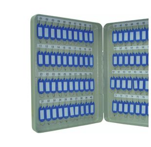 Q-Connect 80-Key Cabinet Pearl Grey