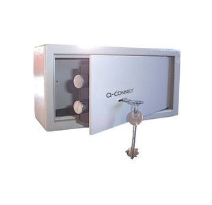 Q-Connect Key-Operated Safe 6L