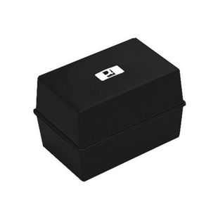 Q-Connect Card Idx Box 152X102 Blk