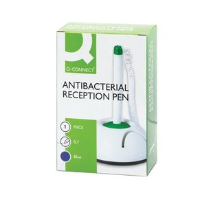 Q-Connect Recp Pen/Holdr/Refil Blu