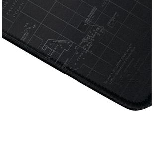 Gaming Mouse Mat Map Print 900X400Mm