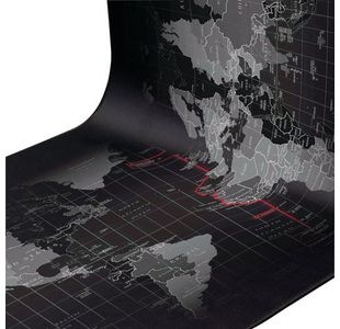 Gaming Mouse Mat Map Print 900X400Mm
