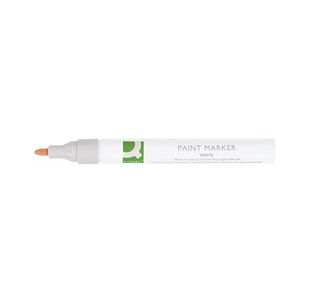 Q-Connect Paint Marker White Pk10