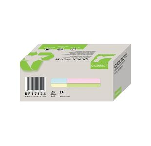 Q-Connect Rcyc Notes 76X76 Pstl Pk12