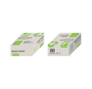 Q-Connect Rcyc Notes 127X76 Ptl Pk12