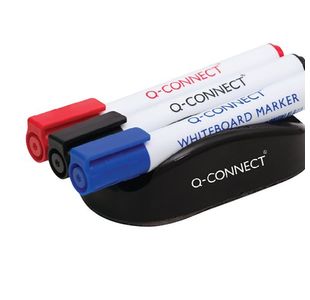 Q-Connect Magn Wbrd Erase + 3 Mkrs