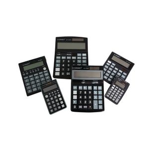 8 Digit Pocket Calculator Black
