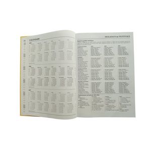 Academic Diary Dpp A4 Yellow 2025-26