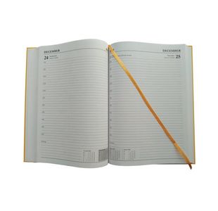 Academic Diary Dpp A4 Yellow 2025-26
