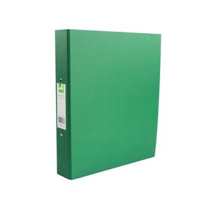 Q-Connect 2 Ring Binder A4 Grn Pk10