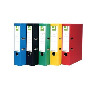 Q-Connect Leverarch Pprb A4 Blk Pk10