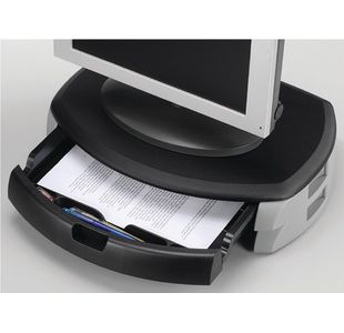 Q-Connect Monitor/Printer Stand/Drwr