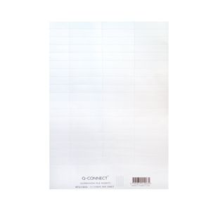Q-Connect Sus File Tab Insrt Wht P51