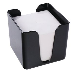 Q-Connect Memo/Jot Box Black