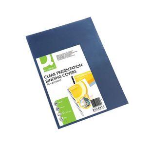 Q-Connect A4 Binding Covers Pk100