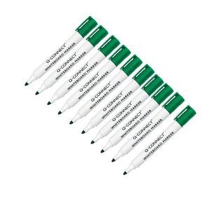 Q-Connect Drywipe Marker Green Pk10