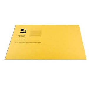Q-Connect Sq Cut Folder Fs Yellow
