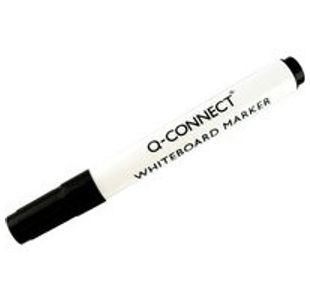 Q-Connect Drywipe Marker Black Pk10