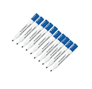 Q-Connect Drywipe Marker Blue Pk10