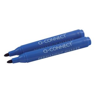 Q-Connect Perm Marker B/Blue Pk10